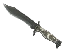★ Bowie Knife | Black Laminate (Well-Worn)