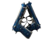 Dual Berettas | Cobalt Quartz