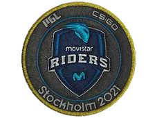 Patch | Movistar Riders | Stockholm 2021