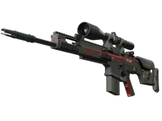 SCAR-20 | Crimson Web (Battle-Scarred)