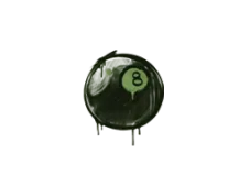 Versiegeltes Graffito | 8-Ball