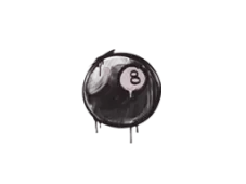 Sealed Graffiti | 8-Ball (War Pig Pink)