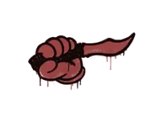 Sealed Graffiti | Backstab (Blood Red)
