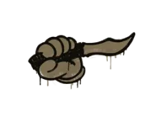 Grafíti selado | Backstab (Dust Brown)