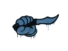 Sealed Graffiti | Backstab (Monarch Blue)