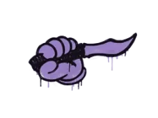 Versiegeltes Graffito | Backstab (Brutales Violett)
