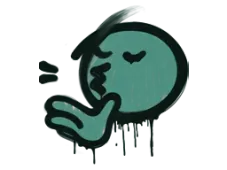 Sealed Graffiti | Chef Kiss (Frog Green)