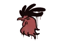 Sealed Graffiti | Cocky (Blood Red)