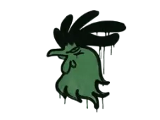 Sealed Graffiti | Cocky (Jungle Green)