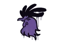 Sealed Graffiti | Cocky (Monster Purple)