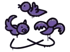 Sealed Graffiti | Dizzy (Monster Purple)