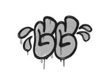 Sealed Graffiti | GGWP (Shark White)