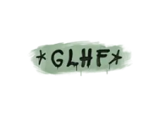 Sealed Graffiti | GLHF (Cash Green)
