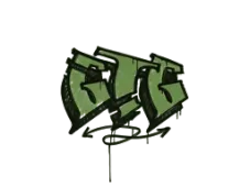 Sealed Graffiti | GTG (Battle Green)