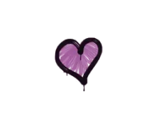 Sealed Graffiti | Heart (Bazooka Pink)