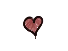 Forseglet graffiti | Heart