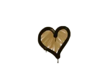 Sealed Graffiti | Heart (Desert Amber)