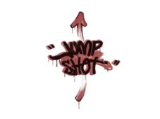 Sealed Graffiti | Jump Shot (Blood Red)