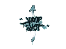 Sealed Graffiti | Jump Shot (Wire Blue)