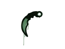Verzegelde graffiti | Karambit (Junglegroen)