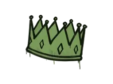 Sealed Graffiti | King Me (Battle Green)