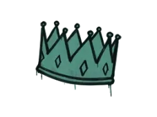 Sealed Graffiti | King Me (Frog Green)