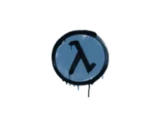 Sealed Graffiti | Lambda (Monarch Blue)