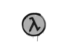 Sealed Graffiti | Lambda (Shark White)