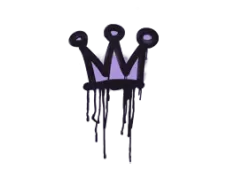 Forseglet graffiti | Little Crown