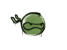 Sealed Graffiti | Ninja (Battle Green)