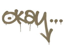 Sealed Graffiti | Okay (Dust Brown)