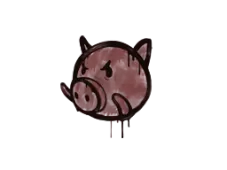 Versiegeltes Graffito | Piggles