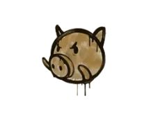 Sealed Graffiti | Piggles (Desert Amber)
