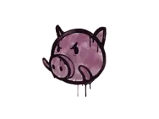 Versiegeltes Graffito | Piggles