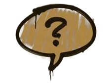 Sealed Graffiti | Question Mark