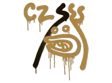 Versiegeltes Graffito | Rückstoß – CZ-75