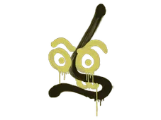 Versiegeltes Graffito | Rückstoß – MP7