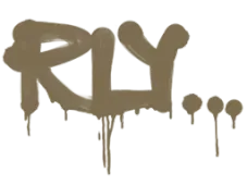 Sealed Graffiti | Rly (Dust Brown)