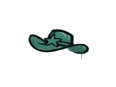 Sealed Graffiti | Sheriff (Frog Green)