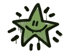 Sealed Graffiti | Shining Star (Battle Green)