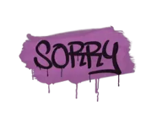 Grafiti precintado | Sorry