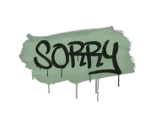 Sealed Graffiti | Sorry (Cash Green)
