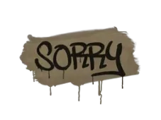 Sealed Graffiti | Sorry (Dust Brown)