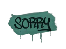 Sealed Graffiti | Sorry