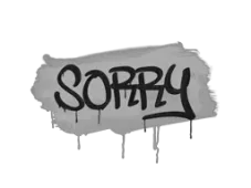 Sealed Graffiti | Sorry (Shark White)