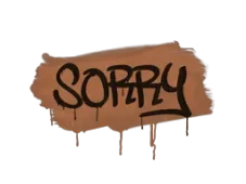 Sealed Graffiti | Sorry (Tiger Orange)