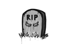 Sealed Graffiti | Tombstone (Shark White)