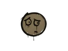 Sealed Graffiti | Worry (Dust Brown)