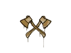 Sealed Graffiti | X-Axes (Desert Amber)