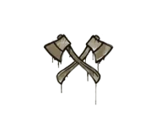 Versiegeltes Graffito | X-Axes